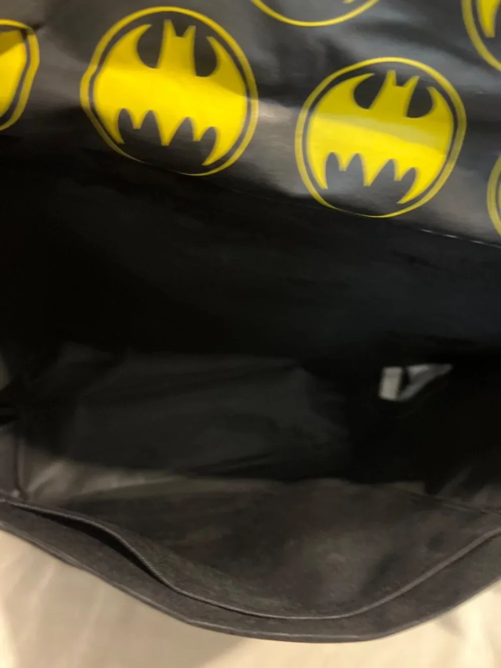Batman canvas satchel messenger bag  JG Hook NWT Vintage